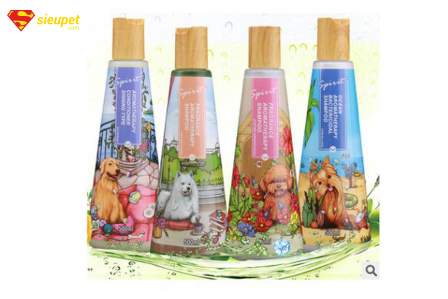 nước tắm cho chó