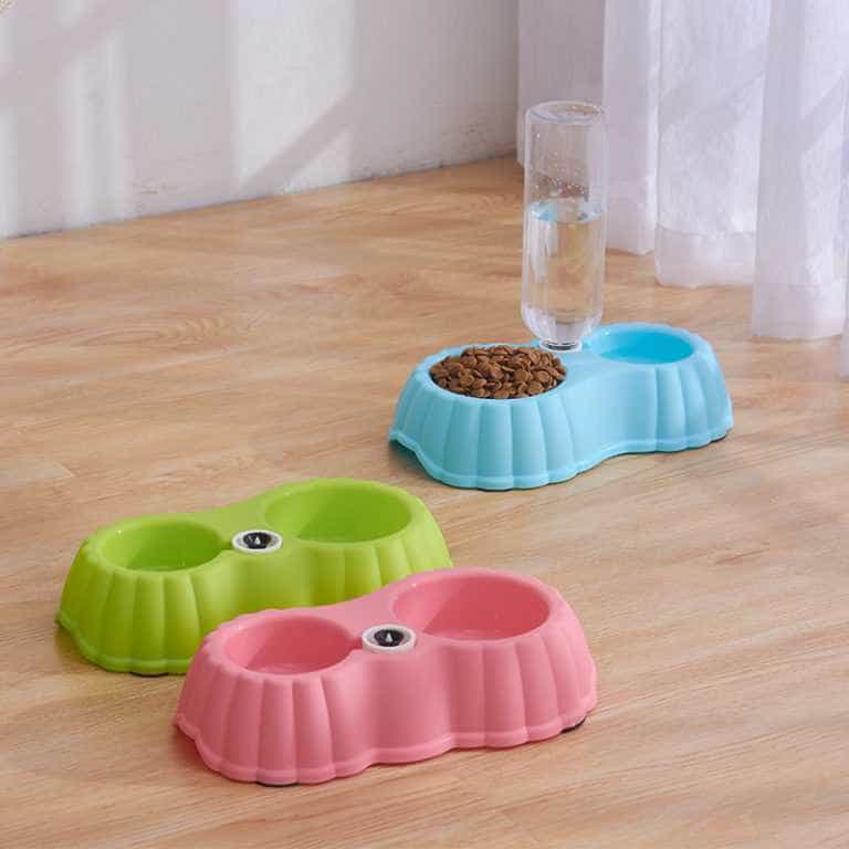 Bát ăn +Bình nước