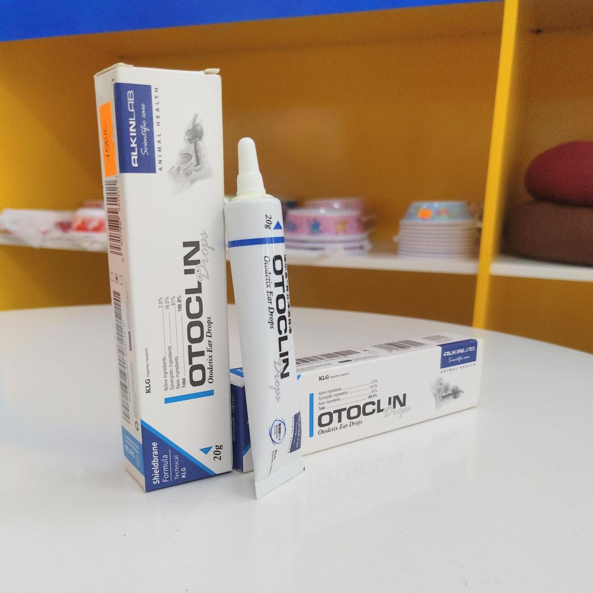 Thuốc trị rận tai Otoclin