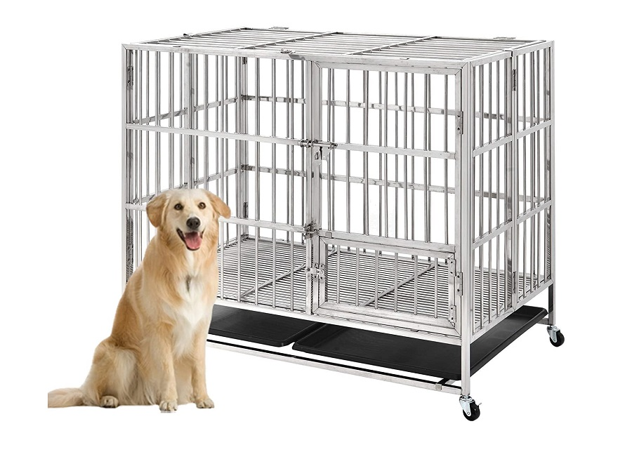 Chuồng chó bằng inox