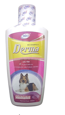 au88 chó mèo trị nấm da, demodex, ve, ghẻ, bọ chét Bio
