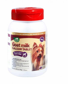 Thuốc bổ sung canxi cho chó Goat milk Calcium Tablet